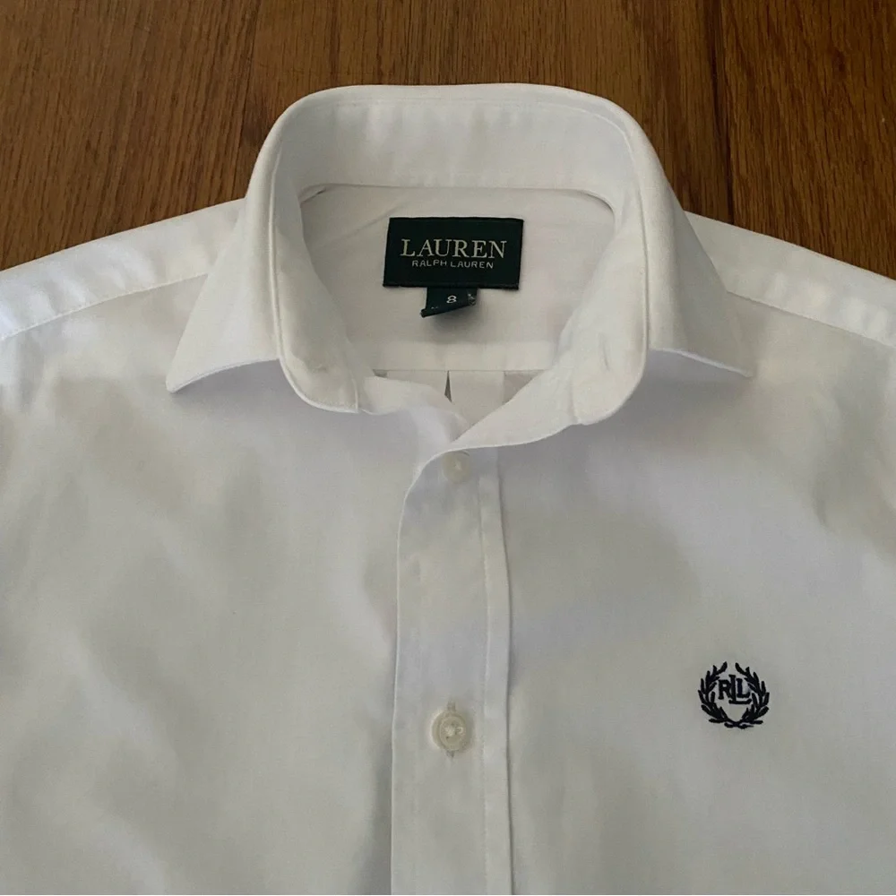 Ralph Lauren White Formal Boy’s Shirt